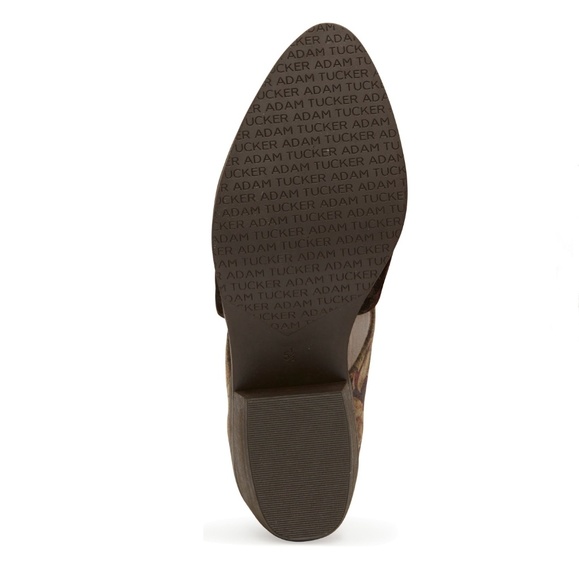 Chic Black Nubuck Adam Tucker Booties - Picture 6 of 6